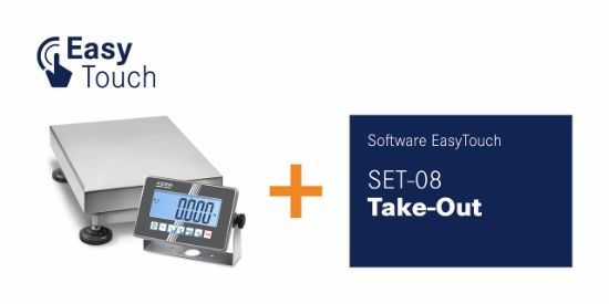 Balance-Software-Bundle, Weighing range 15 kg; 30 kg, Readout 5 g; 10 g_2246875