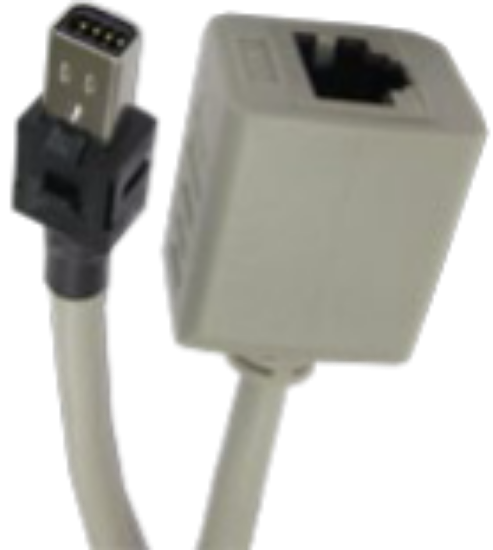 Model: 156110-01 - MPS Ethernet Extender Cable 3 ft long (MPS to RJ45 Female)_1914443