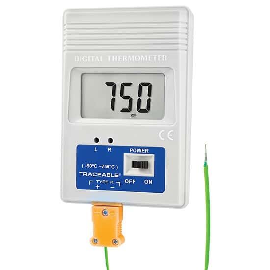 Cole-Parmer 4233TR, Traceable Remote-Monitoring Type K Thermocouple Thermometer; Celsius; CP Part 86460-05_2309390