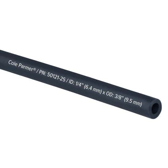 Cole-Parmer 900625BK, TPE Tubing, Black, 1/4" ID x 3/8" OD; 25 Ft; CP Part 50121-25_2310106