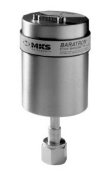 Heated Capacitance Manometer w/Etch Sensor, 10 Torr, 100°C, 8 VCR-F, DB15 w/Thread Lock, 0.25%/Rdg Accuracy, Vertical Calibration_2314040