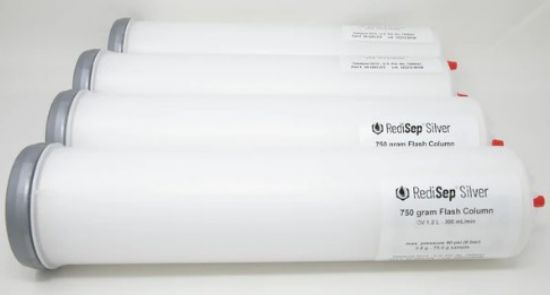 RediSep Silver Silica Gel Disposable Flash Columns (750 Gram) - Package of 4_1891132