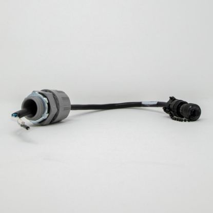 Teledyne ISCO DC Power Cable With Cord Grip Fitting, 1 Ft, For 12V DC Source, Includes Connector_1277070