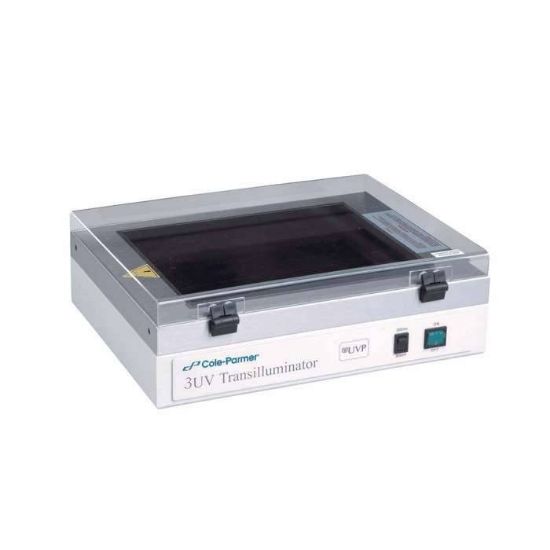 Kinesis Cole-Parmer 95-0414-02 UV Transilluminator, 8W, 254/302/365nm, 21x26cm Filter, 230V_2232786