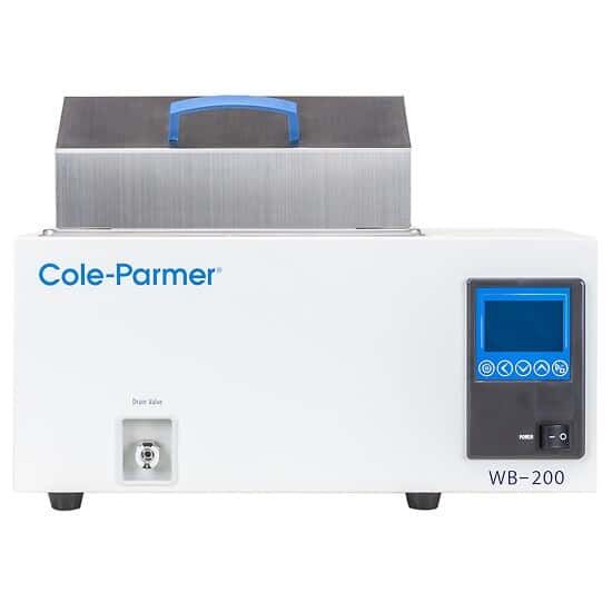 Cole-Parmer WB-200 Water Bath, 6.6 L; 220 VAC, 50/60 Hz