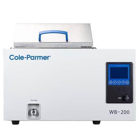 Cole-Parmer WB-200 Water Bath, 11 L; 220 VAC, 50/60 Hz
