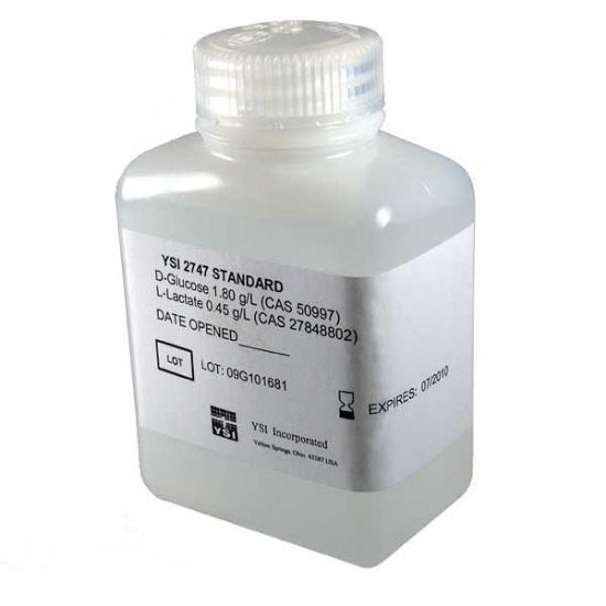 Xylem Dextrose/Lactate Calibrator Standard, 1.80 g/L Dextrose, 0.45 g/L Lactate_1897378