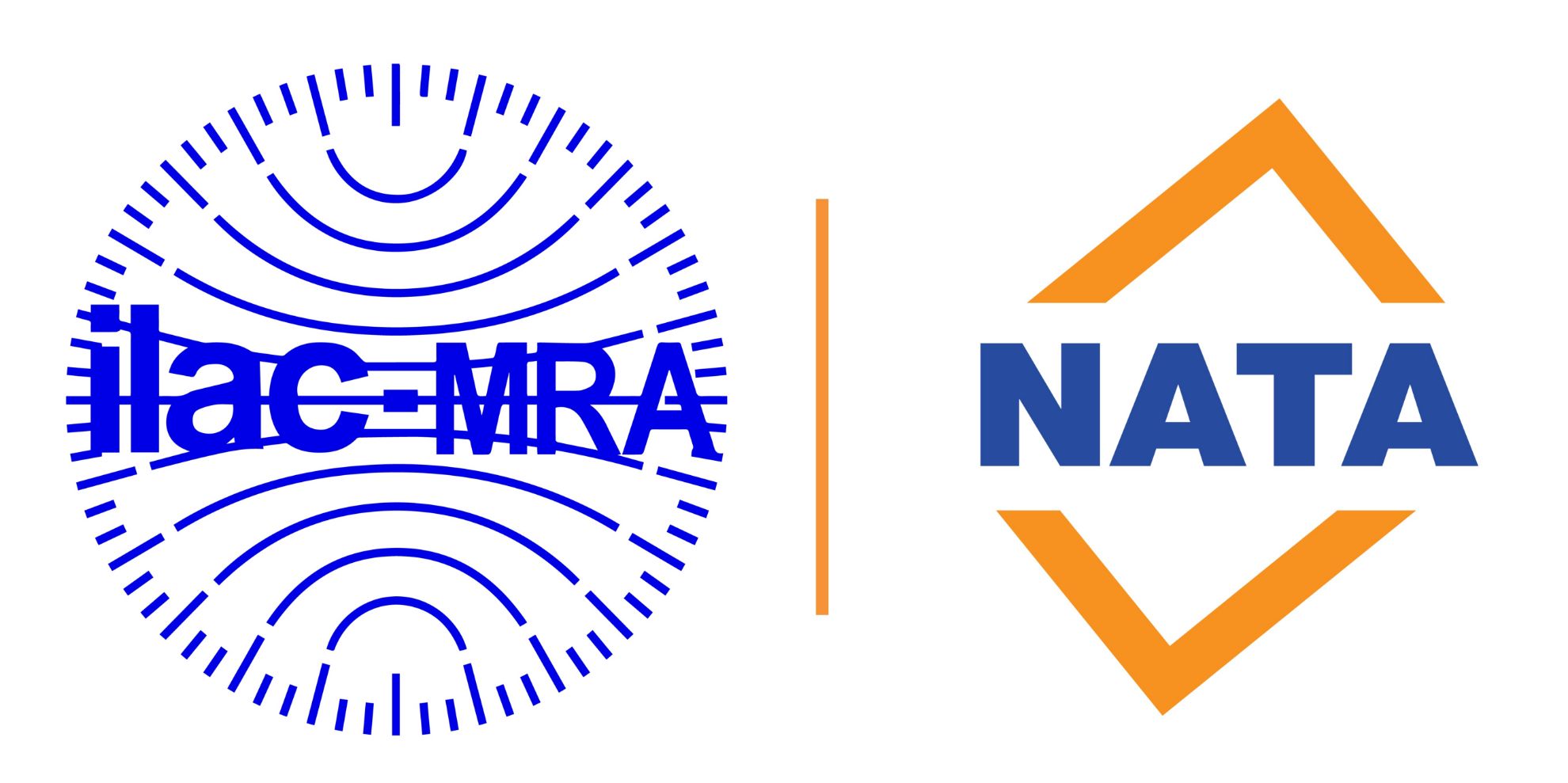 ILAC MRA and NATA Accredited CAB Combined Mark