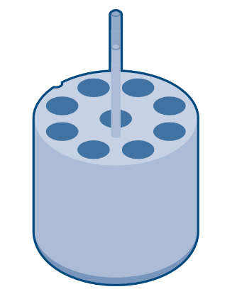 Sigma Adapter for 15 ml Conical Culture Tubes, Rotor 13190, 17 x 78.5 mm_1100861
