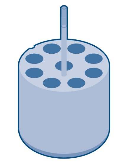 Sigma Adapter for 15 ml Conical Culture Tubes, Rotor 13190, 17 x 78.5 mm_1100861