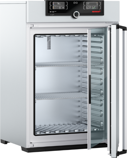Memmert Incubator IN160mplus, Natural Convection, TwinDISPLAY, 161 L, 20 °C - 80 °C with 2 Grids_1383682