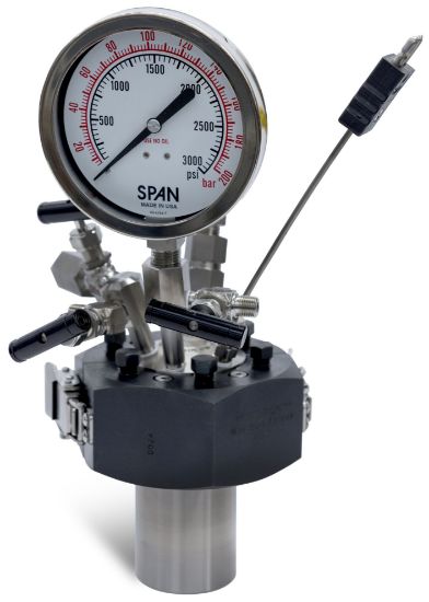 Parr 4790, 25 mL, High-Pressure Vessel Pressure System, T-HC 2000_1457108