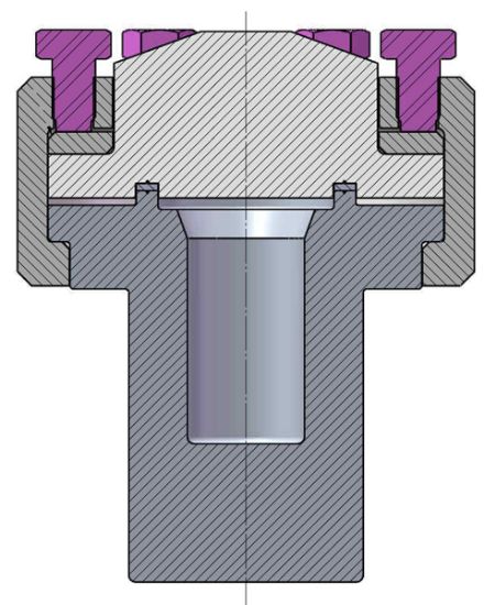 Parr 4790 50mL Pressure Vessel, High Pressure/High Temperature, 5000 psi, 500°C_1457122