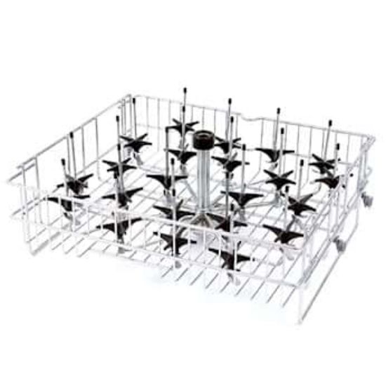 SP Hotpack® Spindle Rack Set for Glassware Washer, Full Upper and Lower ...