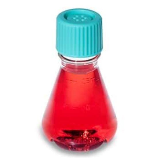 Cole-Parmer Sterile Erlenmeyer Flask, Polycarbonate, Baffled, Vent Cap ...