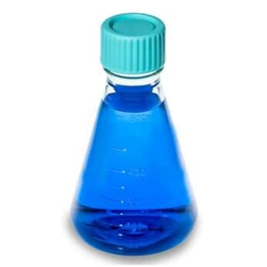 Cole-Parmer Sterile Erlenmeyer Flasks, Polycarbonate, Seal Cap, 500mL ...