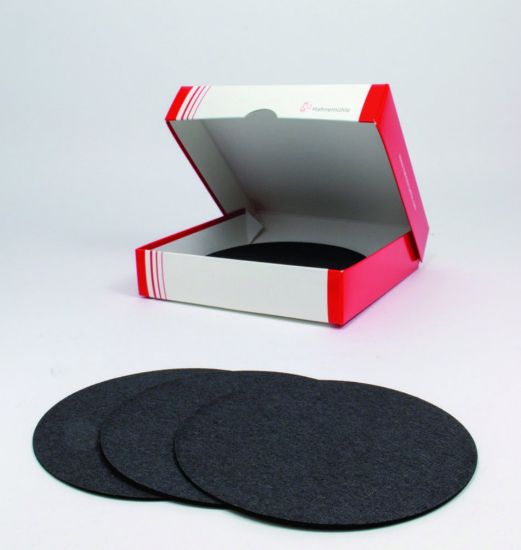Round filter 508, 110 mm with active coal, medium fast, 200 g/m², pack of 100_1512002