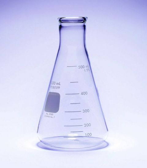Flask 6000 ml, Pyrex, narrow neck borosilicate glass, graduated | John ...