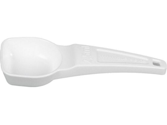 Dosage spoon 2.5 ml, PS, white, sterile pack of 100 | John Morris Group