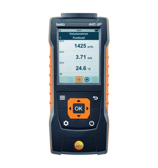 Climate measuring device testo 440 dP incl. differential pressure ...