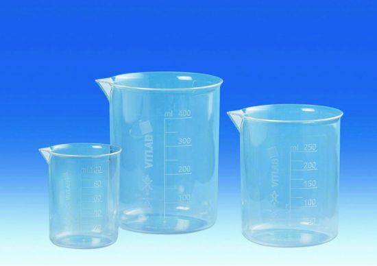 Griffin beaker 150 ml, PMP (TPX) raised scale | John Morris Group Australia