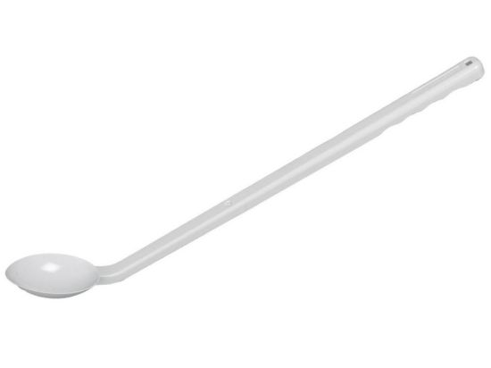 Sample spoon, long handle, 20ml, PS, white, sterile pack of 10 | John ...
