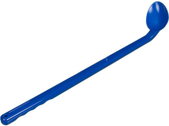 Sample spoon curved, l.G.,10ml, PS blue,sterile pack of 10 | John ...