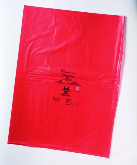 Biohazard bags, 483x584mm, red pack of 200_1730748
