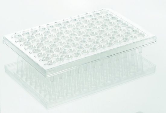 PCR Plates 96 well, Rigid FrameThe rigid frame allows the use of very ...