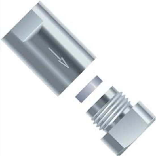 Idex A-314-02 Inline Solvent Filter, Male End, 2 μm, 1/16" OD; 1/EA_1467241