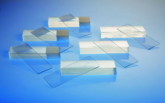 Microscope Slides 76X26 mm Extra White Ground Edges 90° (Frosted End ...