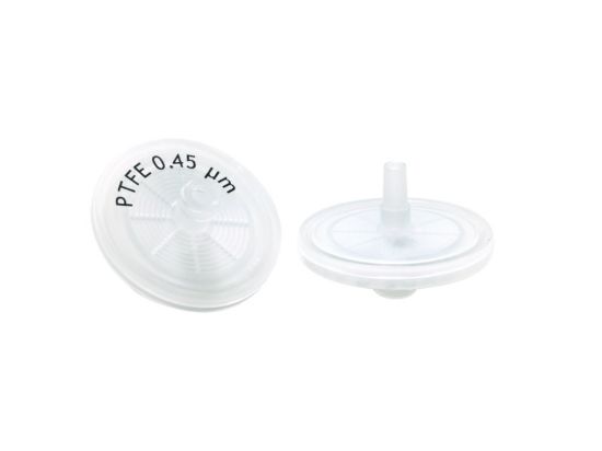 LLG-Syringe pre-filter from PTFE, 0,22 μm Ø 25 mm, transparent, pack of 500_1496840