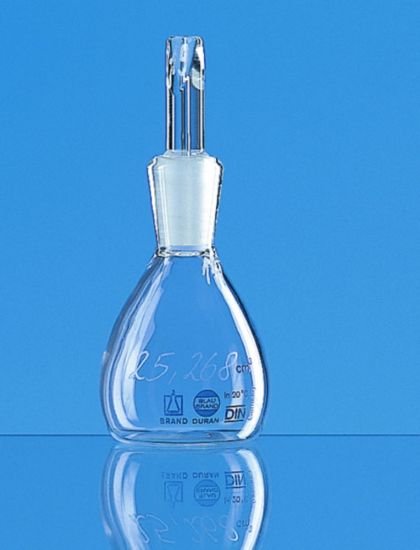 Pycnometer,with stopper,cap. 25 ml with single certificate | John ...