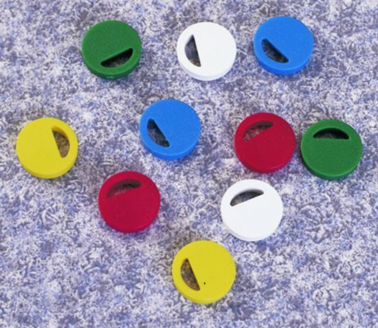 Colored PS inserts,yellow,pack of 100_1525885