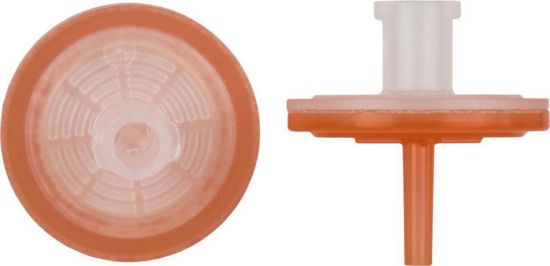 CHROMAFIL disposable filter PET-45/15 MS PET, 0.45 μm, 15 mm, colour code above: colourless colour code below: orange, pack of 100_1557571