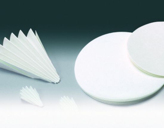 Filter papers,folded,qualitative,No. 1288 daiem. 90 mm,pack of 100 ...