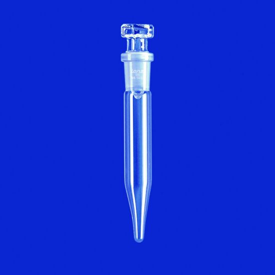 Acuate bottom glass NS 14/23, 17x120 mm with gournd joint, DURAN with ...