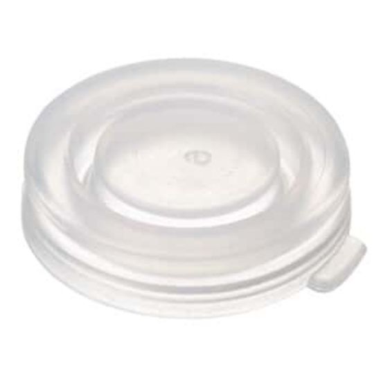 Kinesis Snap Cap, Polyethylene Closed Top, Transparent, 22 mm; 1000/pk ...