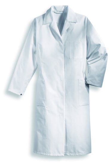 Ladies laboratory coat, size 40 white, 100% cotton, 1/1 arm type 81509_1555324