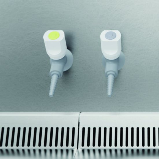 Media connections for chemical laboratory fume cupboards ChemFAST Elite and workbenches_1932924