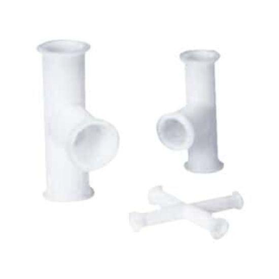 Sani-Tech® Sani-Pro® K Sanitary Fitting, Tee, PVDF, 3/4
