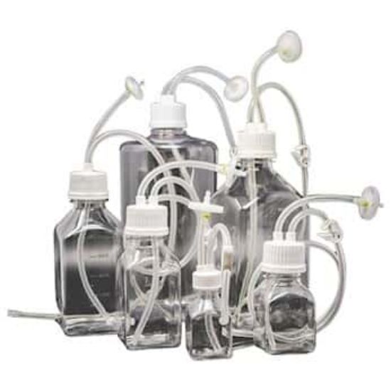 Cole-Parmer Aseptic Sampling Assembly with 250 mL PETG Nalgene® Media ...