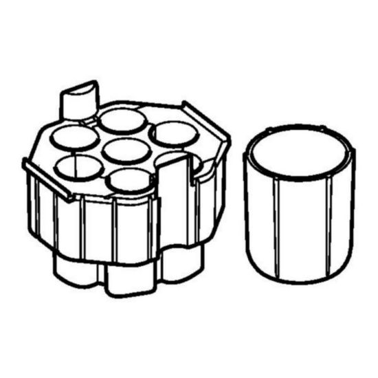 Adapter, for 7 conical vessels 50 mL or 1 bottle 250 mL or 1 microplate 50 mL for rotor S-4xUniversal, set of 2 pieces_2320970