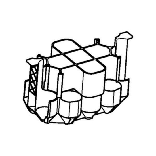 Adapter, for 13 conical vessels 25 mL, for rotor S-4x1000, for high-capacity buckets, Set of 2 pieces_2321006