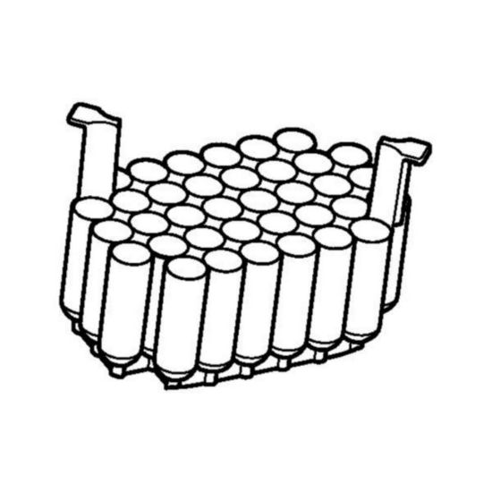 Adapter, for 36 vessels 5.5-12 mL, for rotor S-4x1000, for high-capacity buckets, Set of 2 pieces_2321014