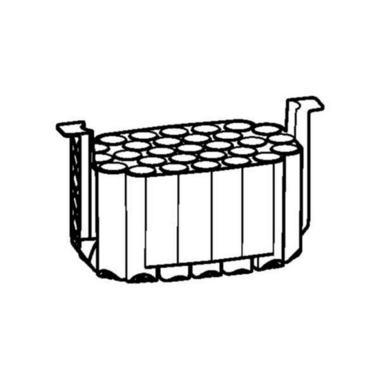 Adapter, for 29 vessels 9 mL, for rotor S-4x1000, for high-capacity cups, set of 2 pieces_2321016
