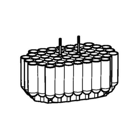 Adapter, for 52 vessels 5 mL FACS for Rotor S-4x1000, for High-Capacity Buckets Set of 2 pieces_2321018
