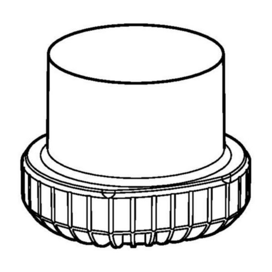 Adapter, for 1 bottle 500 mL conical Corning® for rotor S-4xUniversal-Large, set of 2 pieces_2321032