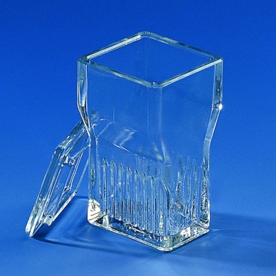 Staining trough type Hellendahl with extension for 16 slides, 76 x 26 mm pack of 10_2321596