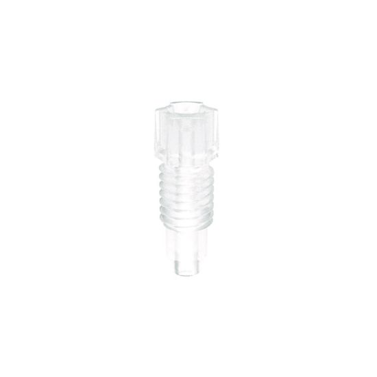 PP fitting with integrated ferrule, 3,2 mm OD, colorless, pack of 5_2322350